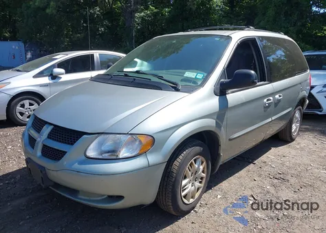 2003 Dodge Caravan Sport из США, поврежденный, VIN 1D4GP45353B197912